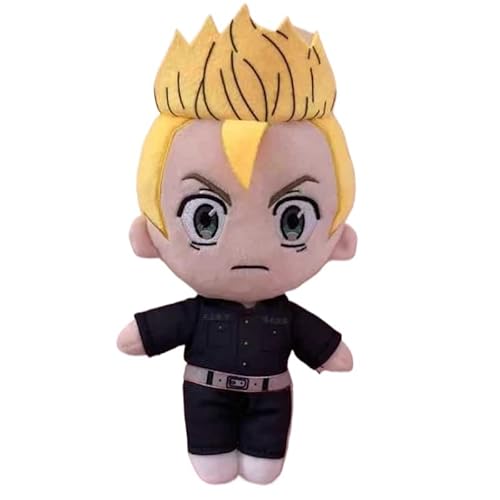 REOZIGN Mikey, Takemichi, Draken, Mitsuya Takashi, Chifuyu Matsuno, Kazutora Hanemiya Version Q, 20 cm, PP-Baumwolle, Dekoration, Geschenk (C) von REOZIGN