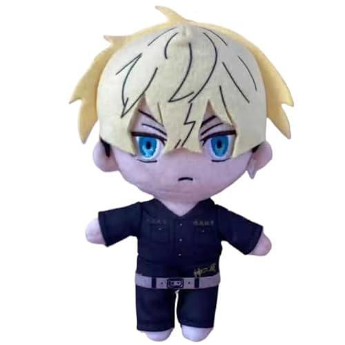 REOZIGN Mikey, Takemichi, Draken, Mitsuya Takashi, Chifuyu Matsuno, Kazutora Hanemiya Version Q, 20 cm, PP-Baumwolle, Dekoration, Geschenk (E) von REOZIGN