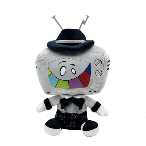 REOZIGN Mr. Puzzles Plüschtier, kurze Mr. Puzzles mit 28 cm, handgefertigt, aus PP-Baumwolle, bewegliche Figur, Dekoration, Geschenke (a) von REOZIGN