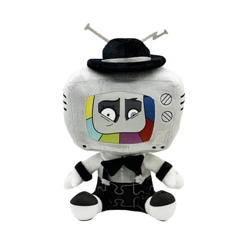 REOZIGN Mr. Puzzles Plüschtier, kurze Mr. Puzzles mit 28 cm, handgefertigt, aus PP-Baumwolle, bewegliche Figur, Dekoration, Geschenke (b) von REOZIGN