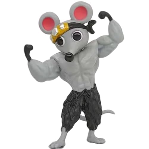REOZIGN Muskuläre Ratte Figur, muskulöse Ratte Anime-Figur, 8 cm/3,1 Zoll, aus PVC, zum Sammeln, Andenken für Anime-Fans, Geschenke REOZIGN Muskuläre Ratte Figur, muskulöse Ratte Anime-Figur, 8 cm/3,1 Zoll, aus PVC, zum Sammeln, Andenken für Anime-Fans, Geschenke von REOZIGN