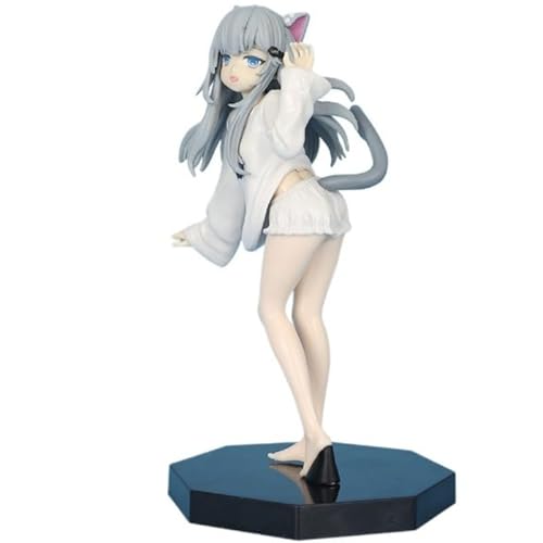 REOZIGN Nachoneko stehende Action-Figur, 20 cm, handgefertigt, aus PVC, Cartoon-Charakter, Sammlermodell, Kunsthandwerksgeschenk REOZIGN Nachoneko stehende Action-Figur, 20 cm, handgefertigt, aus PVC, Cartoon-Charakter, Sammlermodell, Kunsthandwerksgeschenk von REOZIGN