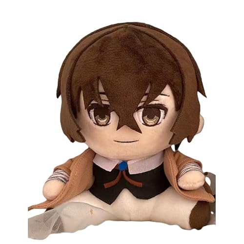 REOZIGN Nakahara Chuuya, Nakahara Chuuya, Dazai Osamu und Nakajima Atsushi, niedliche kleine Plüschtiere, 20 cm, handgefertigt, aus PP-Baumwolle, Geschenk (c) von REOZIGN