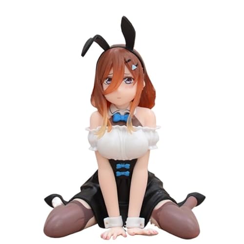 REOZIGN Nakano Nino, Nakano Miku, Figur, kniende Dienstmädchen, 13 cm, Anime-Spielfigur, Statuenmodell, Bürohandwerk, Geschenke (a) von REOZIGN