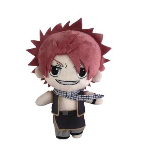 REOZIGN Natsu Dragneel Plüschtier, Q-Version, kurzes Plüschtier Natsu Dragneel, 20 cm, Baumwolle, PP, handgefertigt, Anime-Figur, Dekoration, Geschenke REOZIGN Natsu Dragneel Plüschtier, Q-Version, kurzes Plüschtier Natsu Dragneel, 20 cm, Baumwolle, PP, handgefertigt, Anime-Figur, Dekoration, Geschenke von REOZIGN