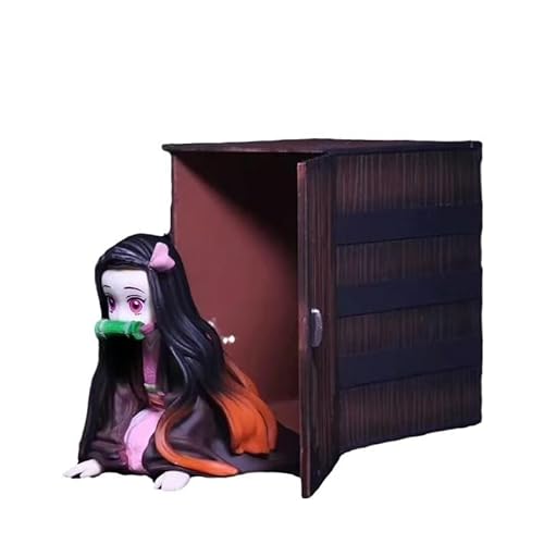 REOZIGN Nezuko-Figur, Liegeposition auf Knien, Kamado Nezuko, Actionfiguren, 9 cm, PVC, Figur, Modell, Statue, Dekoration, Geschenke REOZIGN Nezuko-Figur, Liegeposition auf Knien, Kamado Nezuko, Actionfiguren, 9 cm, PVC, Figur, Modell, Statue, Dekoration, Geschenke von REOZIGN