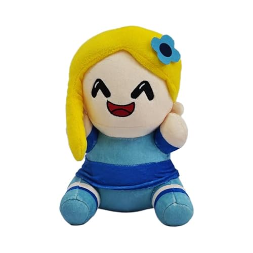 REOZIGN Niedliche Plüschpuppe, 20 cm, handgefertigt, aus PP-Baumwolle, Cartoon-Statue, Sammlerstück, Geschenk zum Basteln (g) von REOZIGN