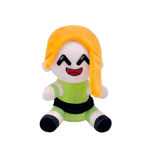 REOZIGN Omz Plüschtier, niedliche Plüschpuppe, 20 cm, aus PP-Baumwolle, handgefertigt, Anime-Spielfigur, Statue, Schreibtischdekoration, Handwerk, Geschenke (a) von REOZIGN