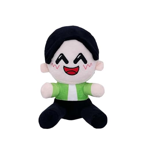 REOZIGN Omz Plüschtier, niedliche Plüschpuppe, 20 cm, aus PP-Baumwolle, handgefertigt, Anime-Spielfigur, Statue, Schreibtischdekoration, Handwerk, Geschenke (d) von REOZIGN