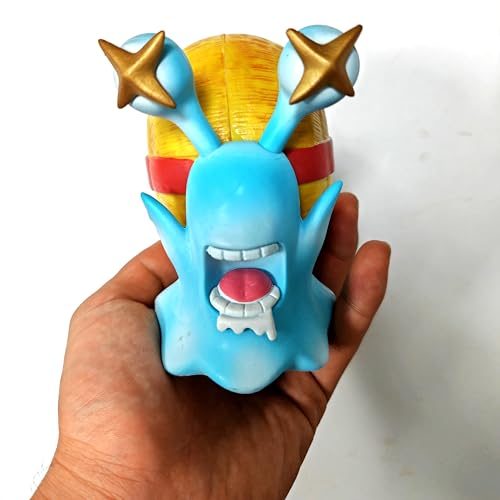 REOZIGN One Piece Den Mushi, 8 cm Cosplay PVC Actionfigur Figur Modell Figur Spielzeug Sammlerstücke Dekoration Handwerk Geschenke (Luffy1) von REOZIGN