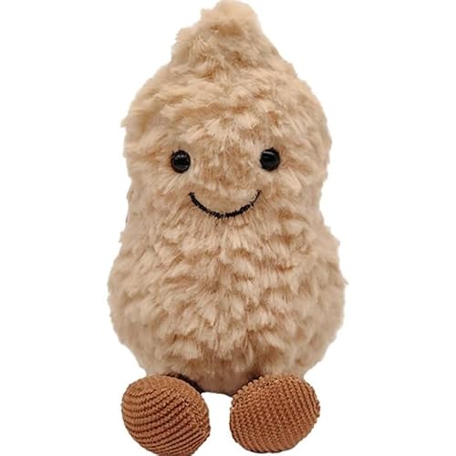REOZIGN Peanut Plüsch, Kissen, Süße Lächelnde Peanut-Plüschpuppe, 16 cm, Handgefertigt, PVC, Cartoon, Manga, Spielfigur, Modell, Dekoration, Bastelgeschenk REOZIGN Peanut Plüsch, Kissen, Süße Lächelnde Peanut-Plüschpuppe, 16 cm, Handgefertigt, PVC, Cartoon, Manga, Spielfigur, Modell, Dekoration, Bastelgeschenk von REOZIGN