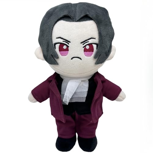 REOZIGN Phoenix Wright, Miles Edgeworth Plüsch-Kostüm, Stehend, kurz, Puppen, 24 cm, handgefertigt, PPCOTTON Model (a) von REOZIGN