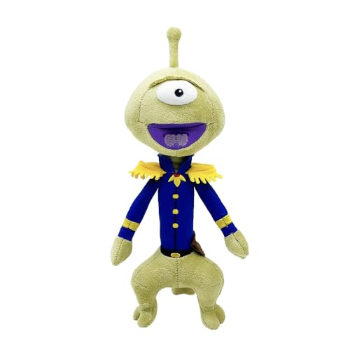 REOZIGN Pleakley und Jumbaa Figur, Pleakley und Jumbaa, kurze Plüschpuppen, 25 cm, PP-Baumwolle, Kunsthandwerk für Anime-Fans, Geschenk (b) von REOZIGN