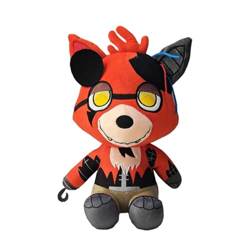REOZIGN Plüschtier, sitzend, kleiner Piratenhund, 25 cm, aus PP-Baumwolle, handwerkliches Andenken für Anime-Fans, Geschenke (5) von REOZIGN