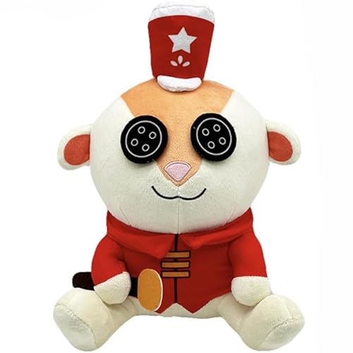 REOZIGN Plüschtier Coraline, Katze, Maus, kurzes Plüsch, handgefertigt, Cartoon-Charakter, Manga, Videospiel, Statue, Sammlerstück, Geschenk zum Basteln (Maus) von REOZIGN