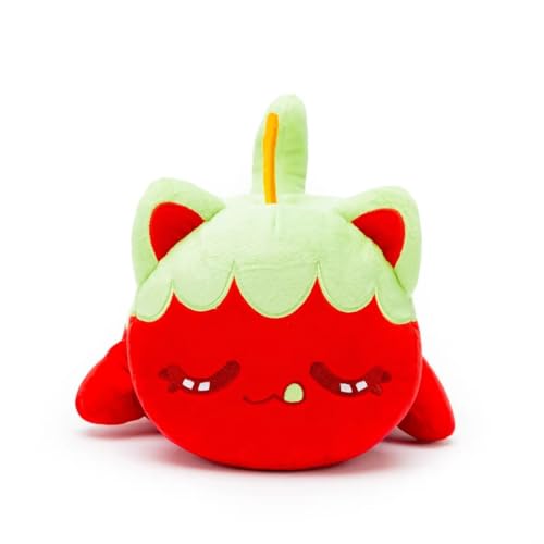REOZIGN Plüschtier Katze liegend, niedliches kleines Plüschtier, 25 cm, aus PP-Baumwolle, Modell Statuen-Kollektion, Handwerk, Geschenk für Anime-Fans (4) von REOZIGN