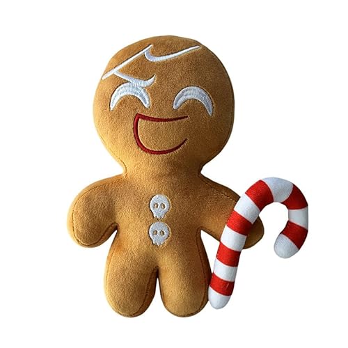 REOZIGN Plüschtier Milchkekse, niedlich, kurzer Plüsch, Milchkekse, Schatten, 25 cm, Baumwolle, PP, Cartoon, Manga, Charakter Geschenk handgefertigt (b) von REOZIGN