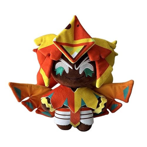 REOZIGN Plüschtier Milchkekse, niedlich, kurzes Plüsch, Milchkekse, Schatten, 25 cm, Baumwolle, PP, Cartoon, Manga, Charakter Geschenk Handwerk (h) von REOZIGN