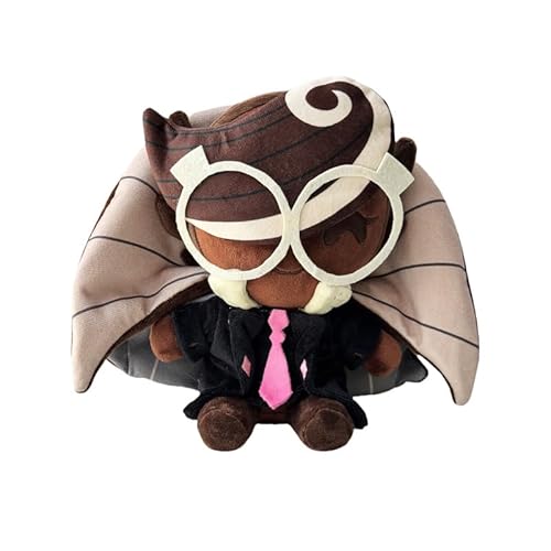 REOZIGN Plüschtier Milchkekse, niedlich, kurzes Plüsch, Milchkekse, Schatten, 25 cm, Baumwolle, PP, Cartoon, Manga, Charakter Geschenk handgefertigt (g) von REOZIGN