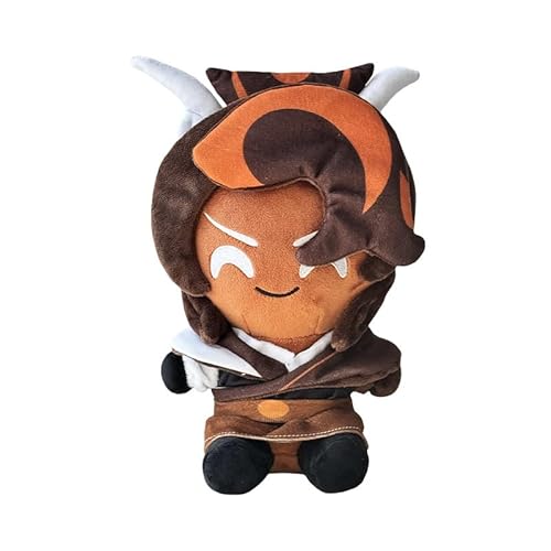 REOZIGN Plüschtier Milchkekse, niedlich, kurzes Plüsch, Milchkekse, Schatten, 25 cm, Baumwolle, PP, Cartoon, Manga, Geschenk, Handwerk (f) von REOZIGN