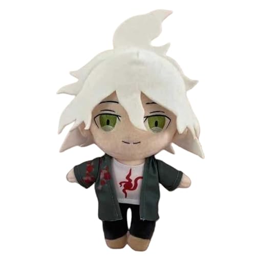 REOZIGN Plüschtier Nanami Chiaki, Komaeda Nagito, Kokichi Oma, Version Q, 20 cm, Anime-Statue, Schreibtischdekoration, Handwerk, Geschenk für Anime-Fans (a) von REOZIGN