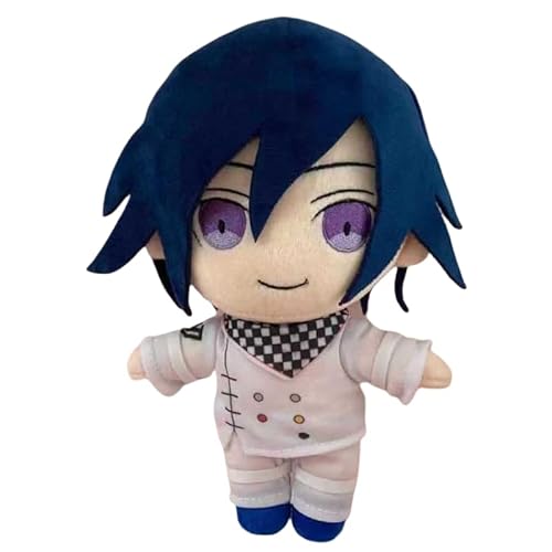 REOZIGN Plüschtier Nanami Chiaki, Komaeda Nagito, Kokichi Oma, Version Q, 20 cm, Anime-Statue, Schreibtischdekoration, Handwerk, Geschenk für Anime-Fans (b) von REOZIGN