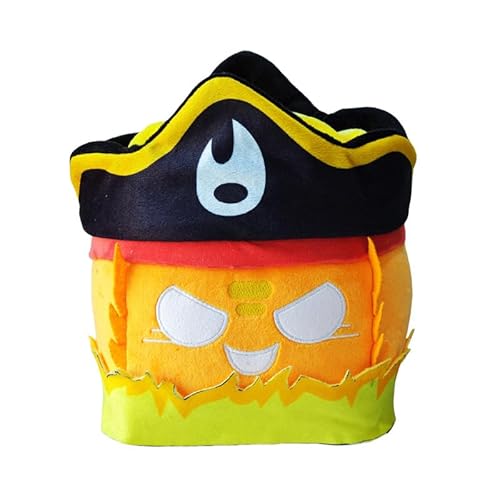 REOZIGN Plüschtier Piratenschachtel, niedlich, 20 cm, aus PP-Baumwolle, handgefertigt, Dekoration, Geschenk für Anime-Fans (1) von REOZIGN