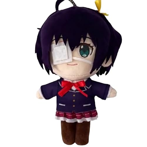 REOZIGN Plüschtier Takanashi Rikka, kurze Puppe, 20 cm, Cosplay-Figur aus PVC, PP-Baumwolle, Sammlerstück, Geschenk für Anime-Fans REOZIGN Plüschtier Takanashi Rikka, kurze Puppe, 20 cm, Cosplay-Figur aus PVC, PP-Baumwolle, Sammlerstück, Geschenk für Anime-Fans von REOZIGN
