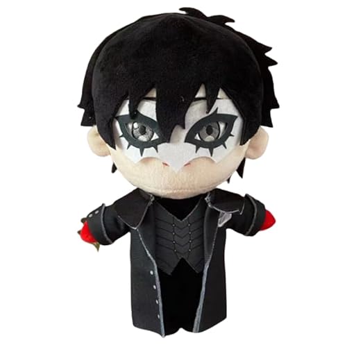REOZIGN Ren Amamiya Plüschtier, Q-Version, kurz, 20 cm, Anime-Modell, Spielfigur, Statue, Sammlung, Dekoration, Geschenk (a) von REOZIGN