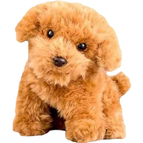REOZIGN Roboterhunde-Plüschtier, 18 cm,Roboter Hunde,Die Wie EIN Echter Handelt, Mein Roboter Welpen Hund Erwachsene, Ai Roboter Hunde Zum Gehen, Bellen (b) von REOZIGN