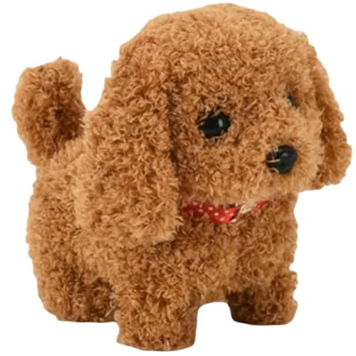 REOZIGN Roboterhunde-Plüschtier, 18 cm,Roboter Hunde,Die Wie EIN Echter Handelt, Mein Roboter Welpen Hund Erwachsene, Ai Roboter Hunde Zum Gehen, Bellen (c) von REOZIGN