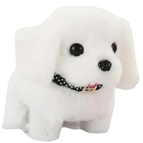 REOZIGN Roboterhunde-Plüschtier, 18 cm,Roboter Hunde,Die Wie EIN Echter Handelt, Mein Roboter Welpen Hund Erwachsene, Ai Roboter Hunde Zum Gehen, Bellen (d) von REOZIGN