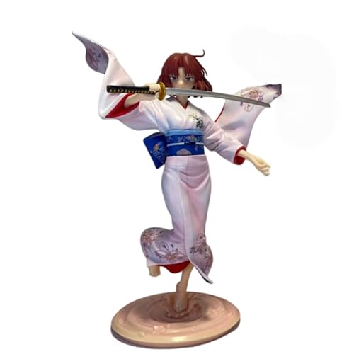 REOZIGN Ryougi Shiki Figur, Kimono Fighting Ryougi Shiki Figur 20 cm Handwerk Cosplay PVC Statuen Souvenirs für Anime-Fans Geschenke (b) von REOZIGN