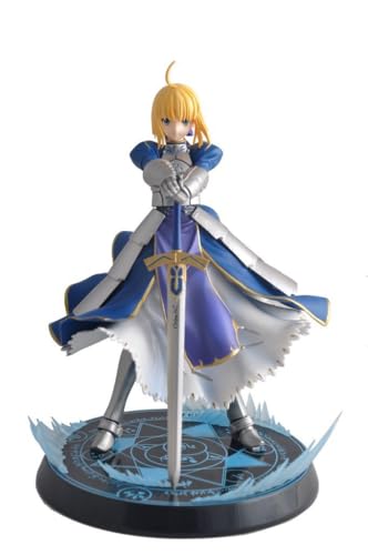 REOZIGN Saber Figur, Standing Knight Saber Action-Figuren, 23 cm, Anime-Modell, handgefertigt, aus der Sammlung von Statuen von REOZIGN