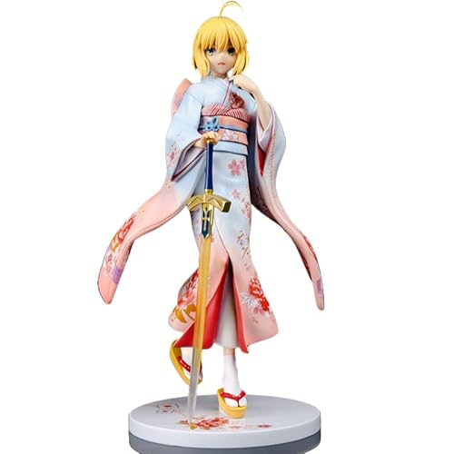 REOZIGN Säbelfigur, Kimono, stehend, Actionfigur 25 cm aus PVC, Cosplay-Modell, zum Sammeln, Geschenk für Anime-Fans REOZIGN Säbelfigur, Kimono, stehend, Actionfigur 25 cm aus PVC, Cosplay-Modell, zum Sammeln, Geschenk für Anime-Fans von REOZIGN