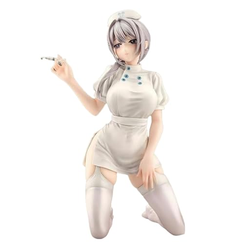 REOZIGN Saotome Shino Figur, tragbare Spritze, Krankenschwesterfigur Saotome Shino, 18 cm, handgefertigt, PVC-Statuen, Souvenirs für Anime-Fans REOZIGN Saotome Shino Figur, tragbare Spritze, Krankenschwesterfigur Saotome Shino, 18 cm, handgefertigt, PVC-Statuen, Souvenirs für Anime-Fans von REOZIGN