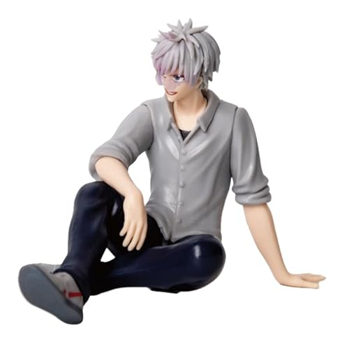 REOZIGN Satoru, Geto Suguru, Action-Figuren für Hemd, sitzend, 11 cm, Cosplay, PVC, Sammlerfigur für Anime-Fans, Geschenke (a) von REOZIGN