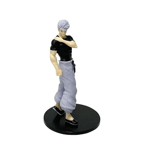 REOZIGN Satoru-Figur, Kampfkunst GojoSatoru Action 19 cm / 7,5 Zoll Anime Spielcharakter Handwerk Modell Desktop-Ornament Geschenke (b) von REOZIGN