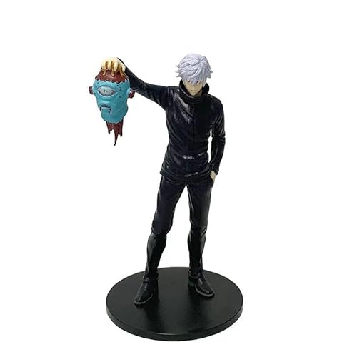 REOZIGN Satoru-Figur, Kampfkunst GojoSatoru Action 19 cm / 7,5 Zoll Anime Spielcharakter Handwerk Modell Ornament Büro Geschenke (a) von REOZIGN