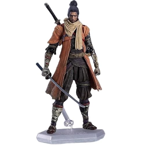 REOZIGN Sekiro-Figur, stehende Kampffigur Sekiro 15 cm / 5,9 Zoll Figur aus PVC, Cosplay, Handwerk für Anime-Fans, Geschenk von REOZIGN