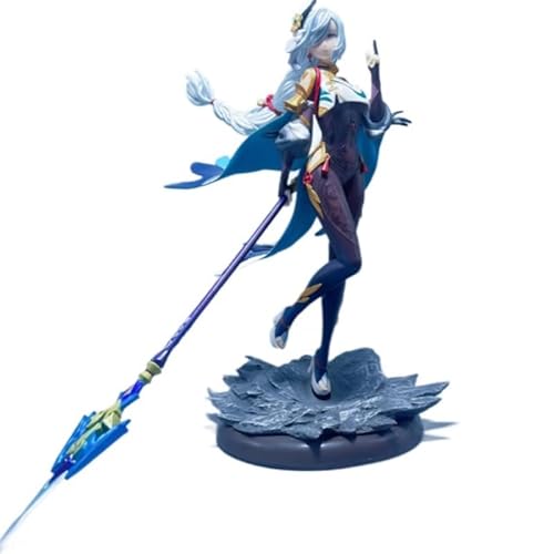 REOZIGN Shenhe Figur, bewegliche Figur Shenhe 30 cm, Kampfform mit Pistole, Dekoration für Büro, Handwerk, Geschenk für Anime-Fans von REOZIGN