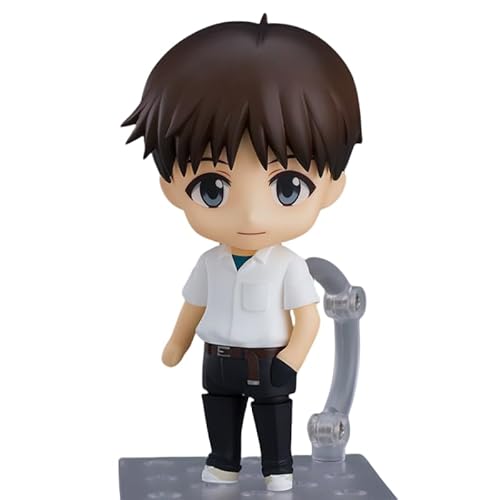 REOZIGN Shinji Ikari-Figur, Kaworu Nagisa, Q-Version, Ersatzgesicht, 10 cm, PVC, handgefertigt, Sammlergeschenk REOZIGN Shinji Ikari-Figur, Kaworu Nagisa, Q-Version, Ersatzgesicht, 10 cm, PVC, handgefertigt, Sammlergeschenk von REOZIGN