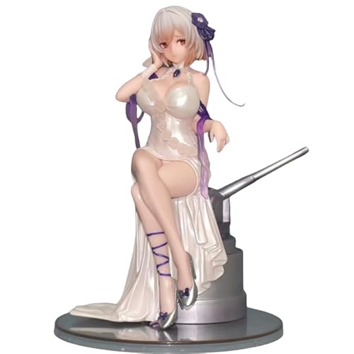 REOZIGN Sirius-Figur, Sirius Ersatzfigur, weißes rosa Kleid, sitzend, 20 cm, PVC, handgefertigt, Dekoration, Geschenk REOZIGN Sirius-Figur, Sirius Ersatzfigur, weißes rosa Kleid, sitzend, 20 cm, PVC, handgefertigt, Dekoration, Geschenk von REOZIGN