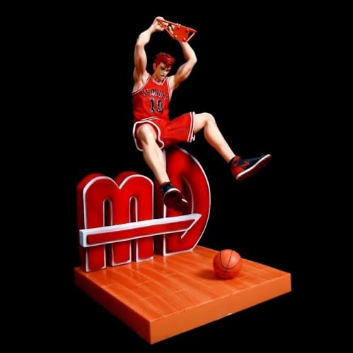 REOZIGN Slam Dunk Figur, PVC, Figur, Cosplay, Figuren, Modell, Sammlung, Dekoration, Anime Fans, Geschenk (Sakuragi Hanamichi) von REOZIGN