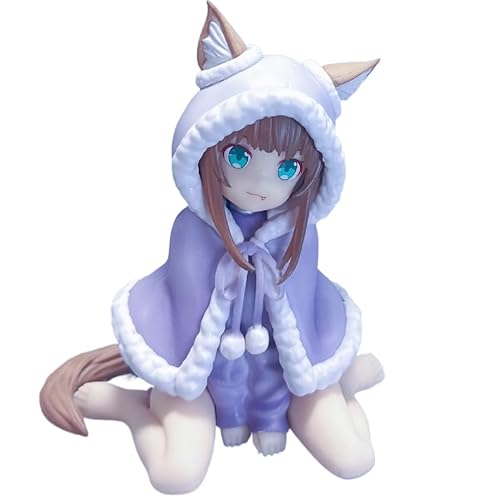 REOZIGN Soybean-Figur, Version Q Sitzend, Weihnachtskostüm, Soybean, Anime-Figur, 11 cm, PVC-Modell, Geschenk für Anime-Fans (a) von REOZIGN