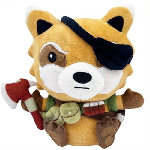 REOZIGN Spiffo Plüschtier, kurzes und unerschütterliches Plüschtier, 22 cm, handgefertigt, aus PVC, Anime-Charaktermodell, zum Sammeln, Bastelgeschenk von REOZIGN