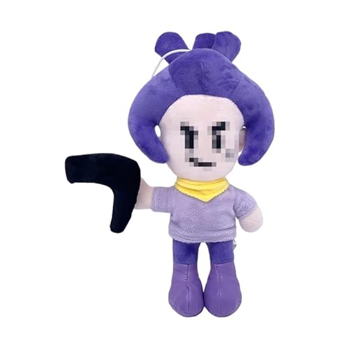 REOZIGN Spike Brawl Stars Plüschtier, kurz, Spike Brawl Stars, 24 cm, aus PP-Baumwolle, handgefertigt, Anime-Figur, Dekoration, Geschenke (f) von REOZIGN