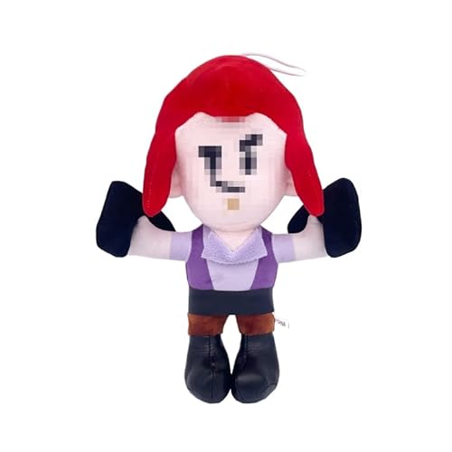 REOZIGN Spike Brawl Stars Plüschtier, kurz, Spike Brawl Stars, 24 cm, aus PP-Baumwolle, handgefertigt, Anime-Figur, Dekoration, Geschenke (g) von REOZIGN