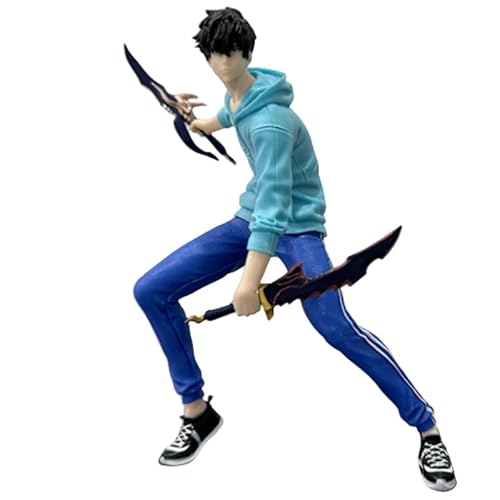 REOZIGN Sung JinWoo, Kampffigur aus PVC, handgefertigt, Cartoon-Figur, Manga, Videospiel, Statue, Sammlung, Geschenk zum Basteln (a) von REOZIGN