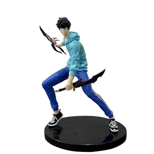 REOZIGN Sung JinWoo, PVC-Figur, handgefertigtes Modell, Sammlerdekoration, Geschenk für Anime-Fans (a) von REOZIGN